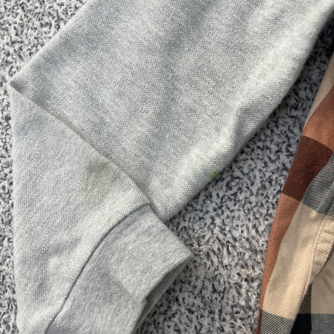 110 닥스 키즈 아동 체크 셔츠 0304S1 상품이미지3