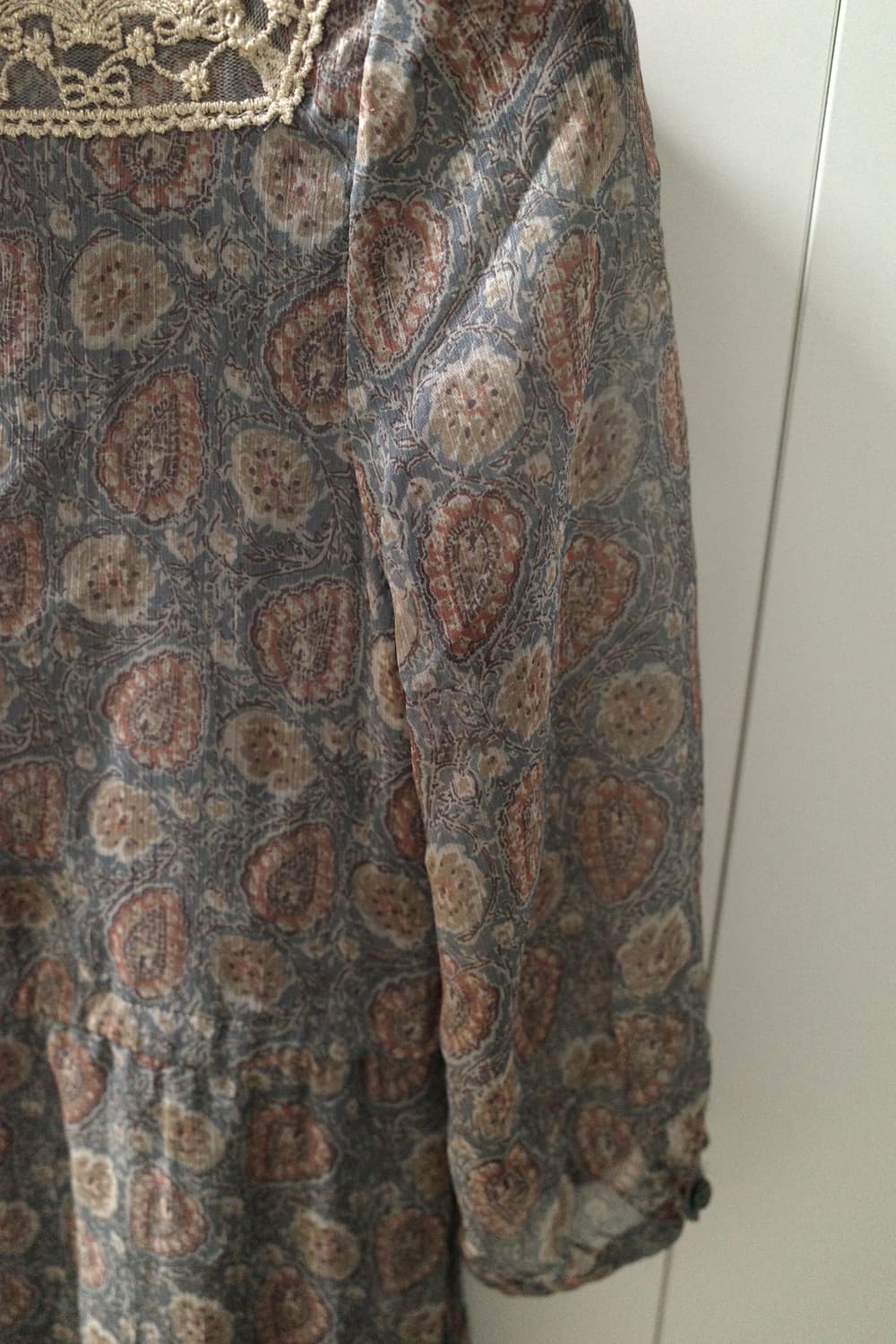 일본 빈티지 레이스 원피스 상품이미지4