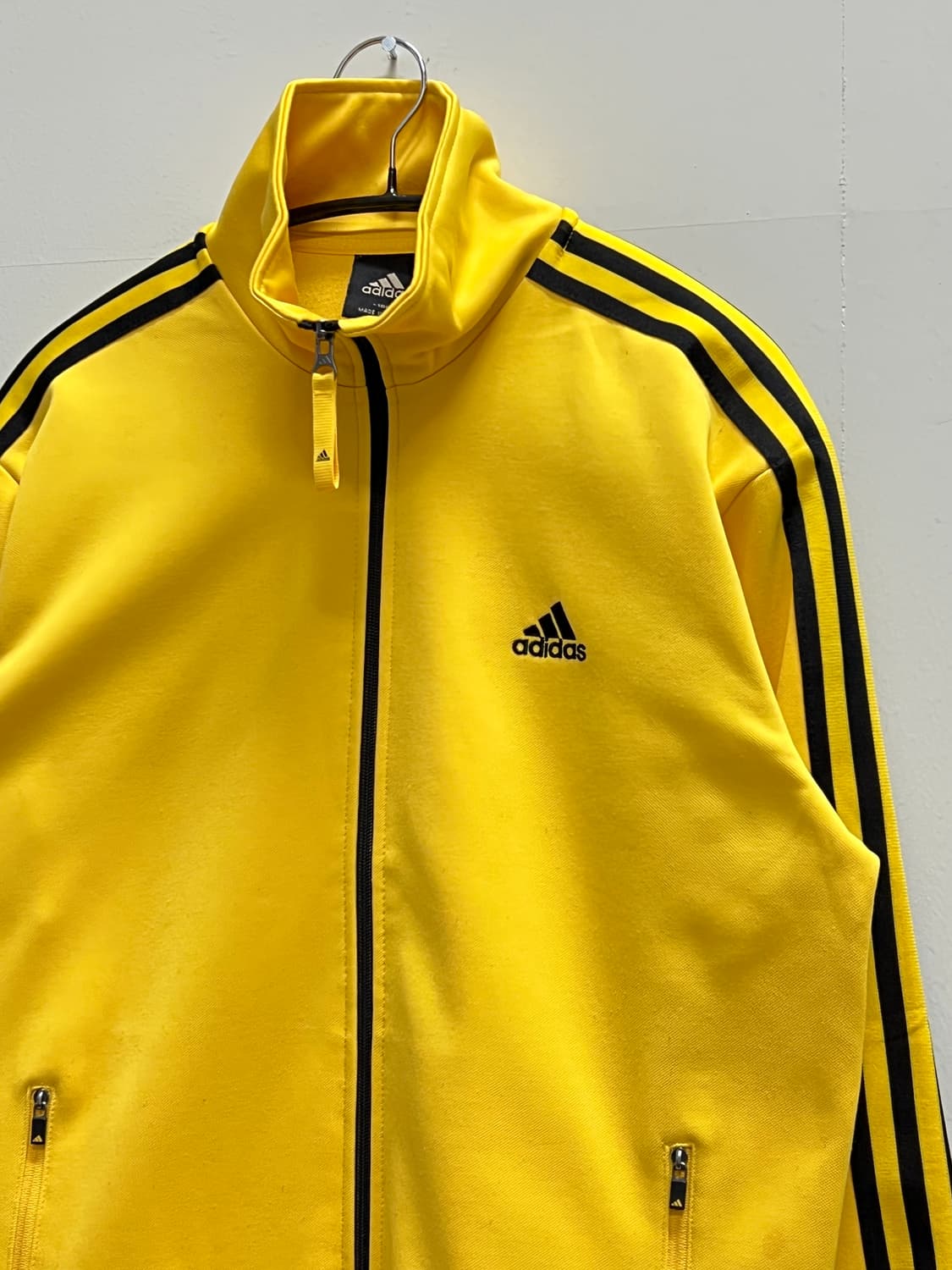 아디다스 삼선 트랙탑 져지 옐로우/블랙 상품이미지4