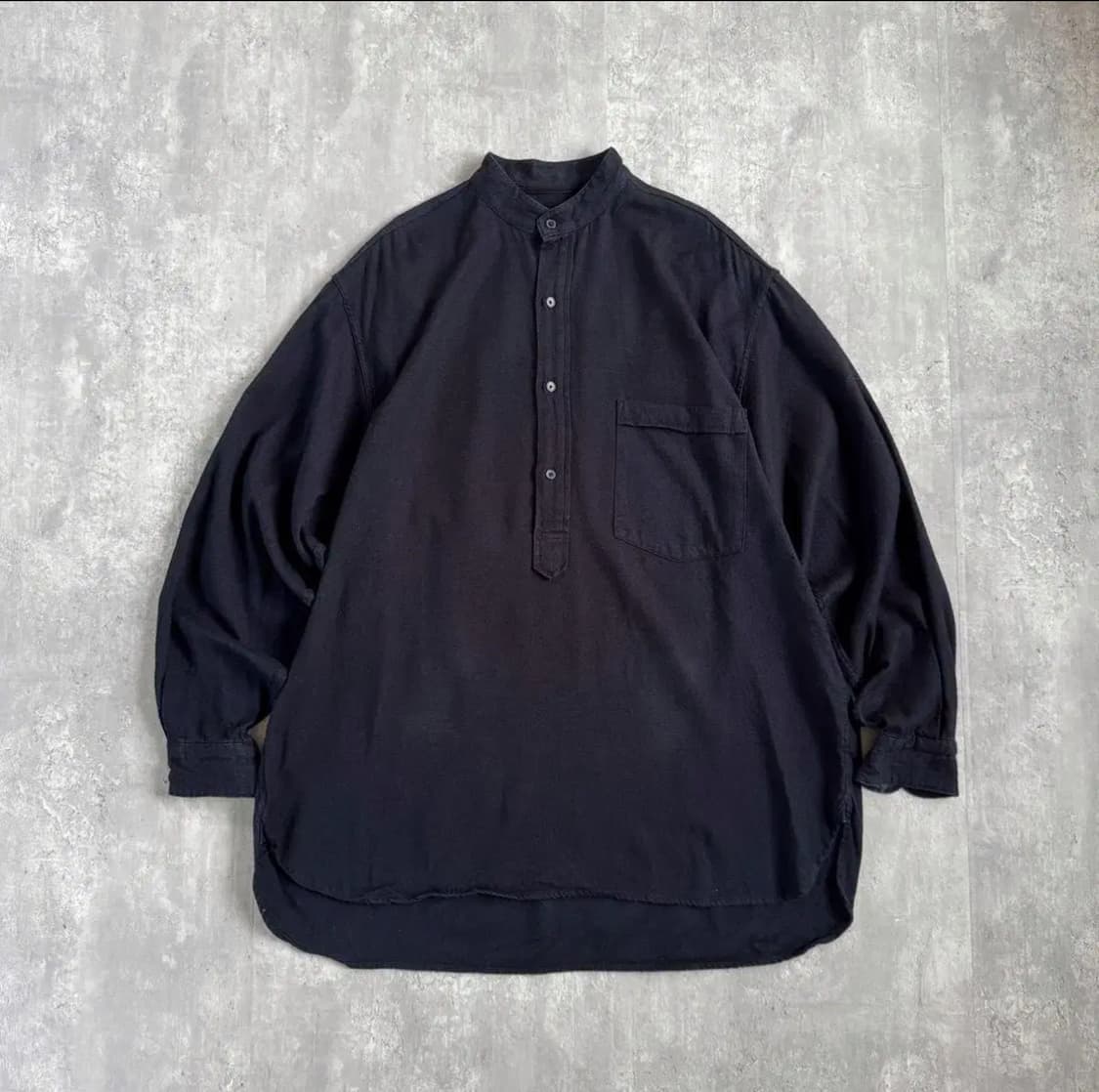 코모리 comoli 실크넬 풀오버 상품이미지1