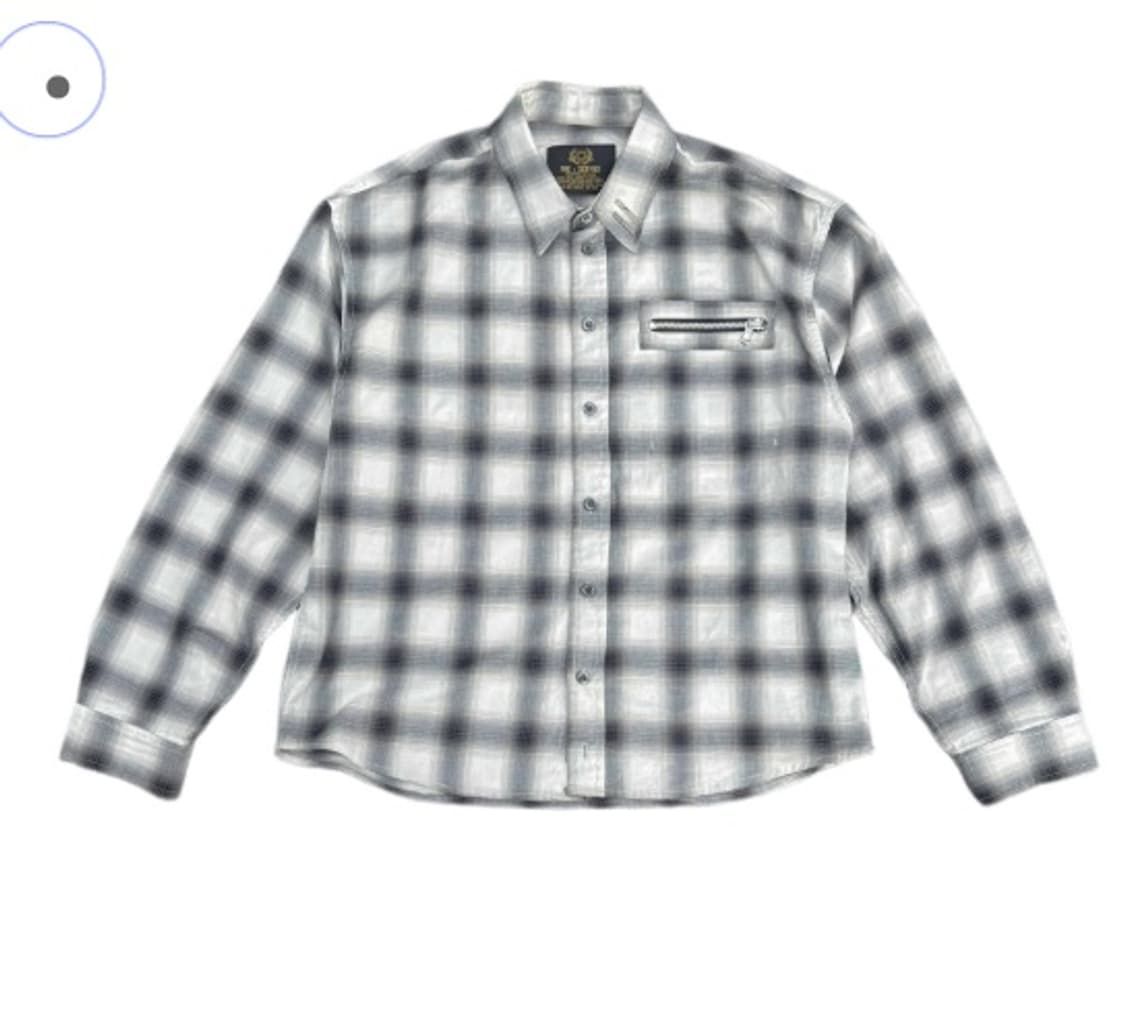 POG MILITARY JAPAN COTTON CHECK SHIRT 상품이미지1