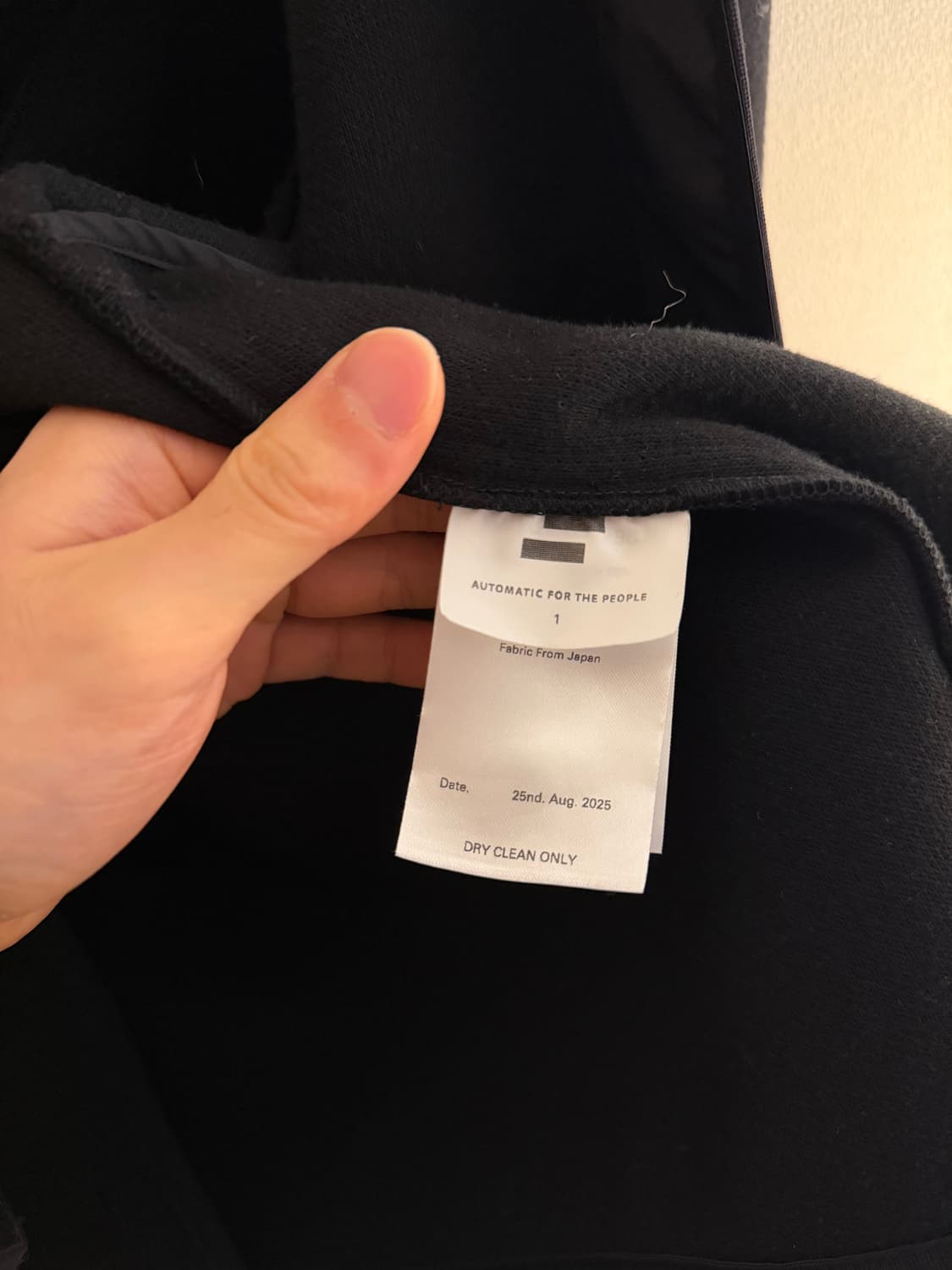 [1] 오토매틱 포 더 피플 프리 라이너 자켓 상품이미지6