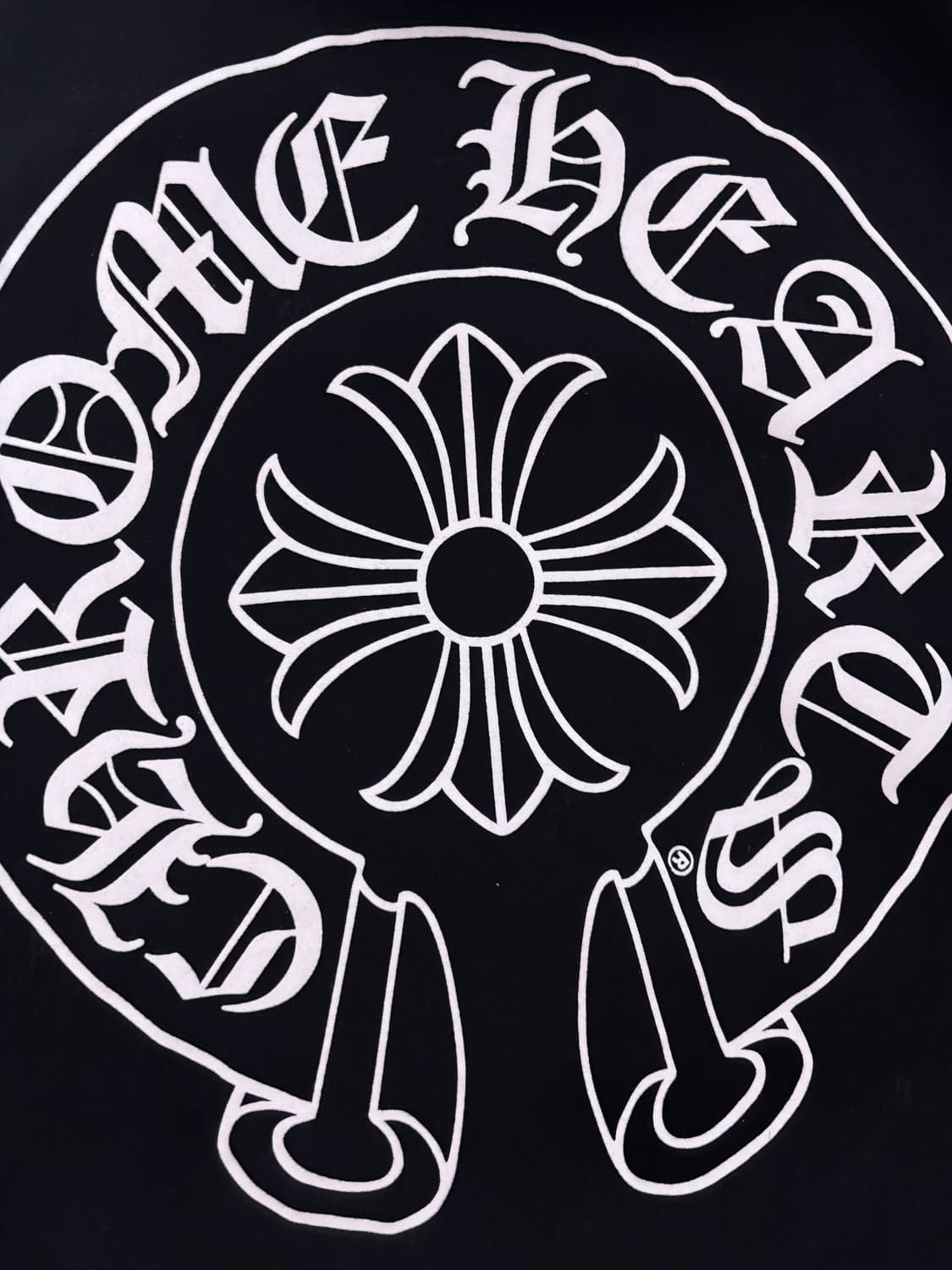 크롬하츠 홀스슈 로고 포켓 티셔츠 반팔 블랙 xl 상품이미지6