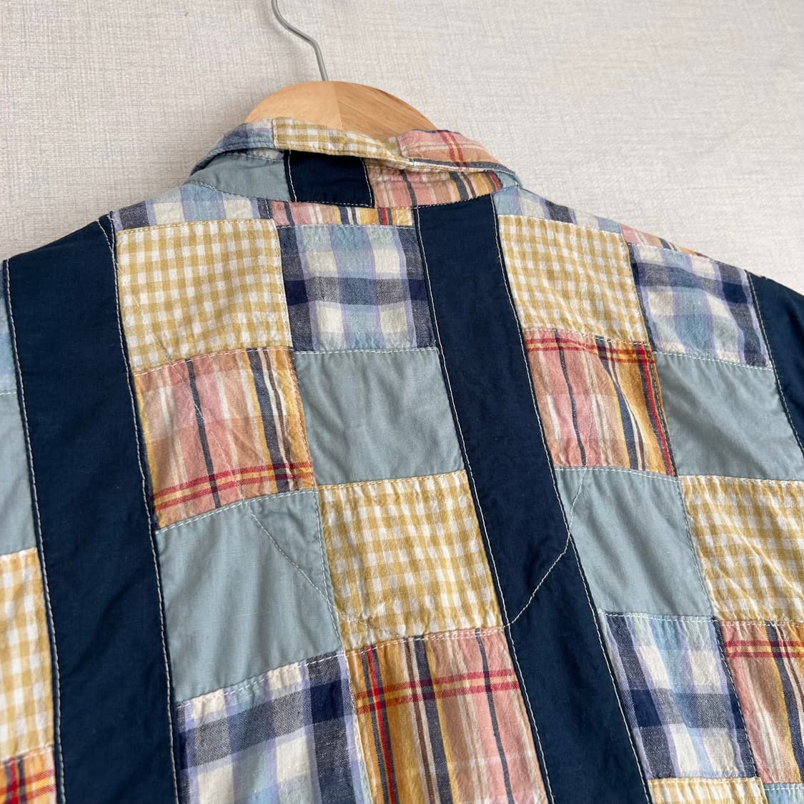 Vintage Patch work shirts 상품이미지5