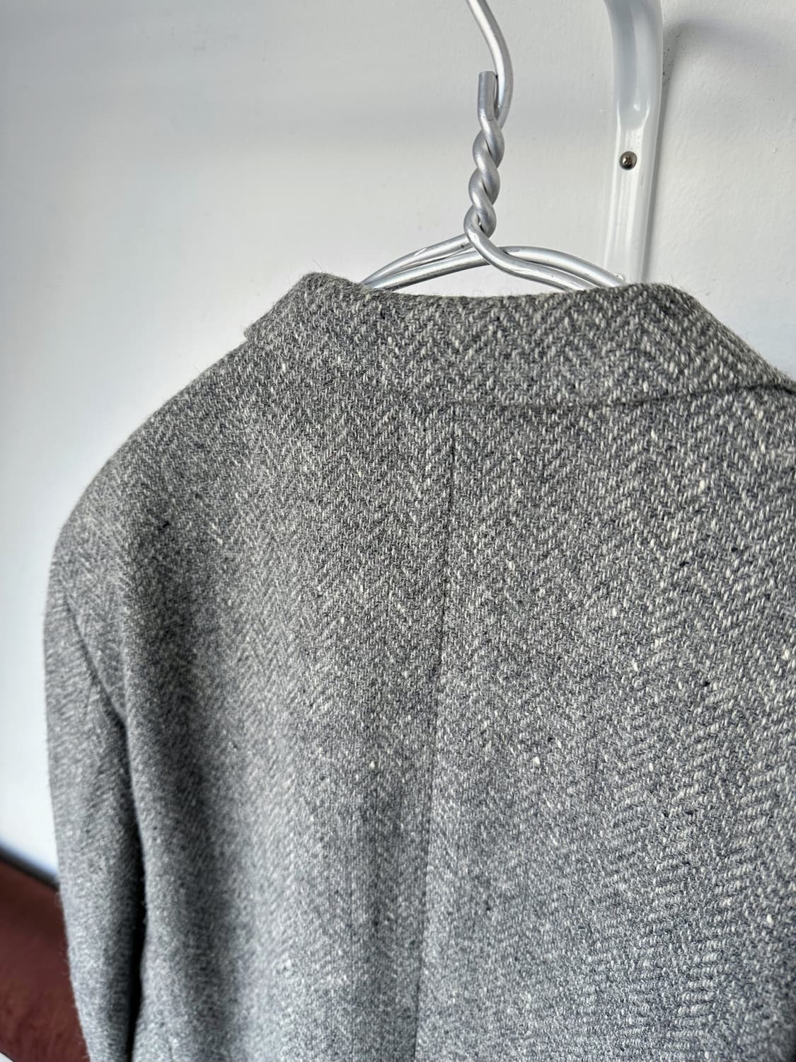 Wool tweed 2B over jacket 상품이미지6