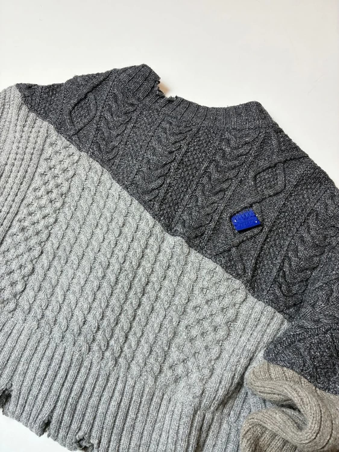 아더에러 x 자라 디스트로이드 크롭 니트 가디건 PN8886 상품이미지7