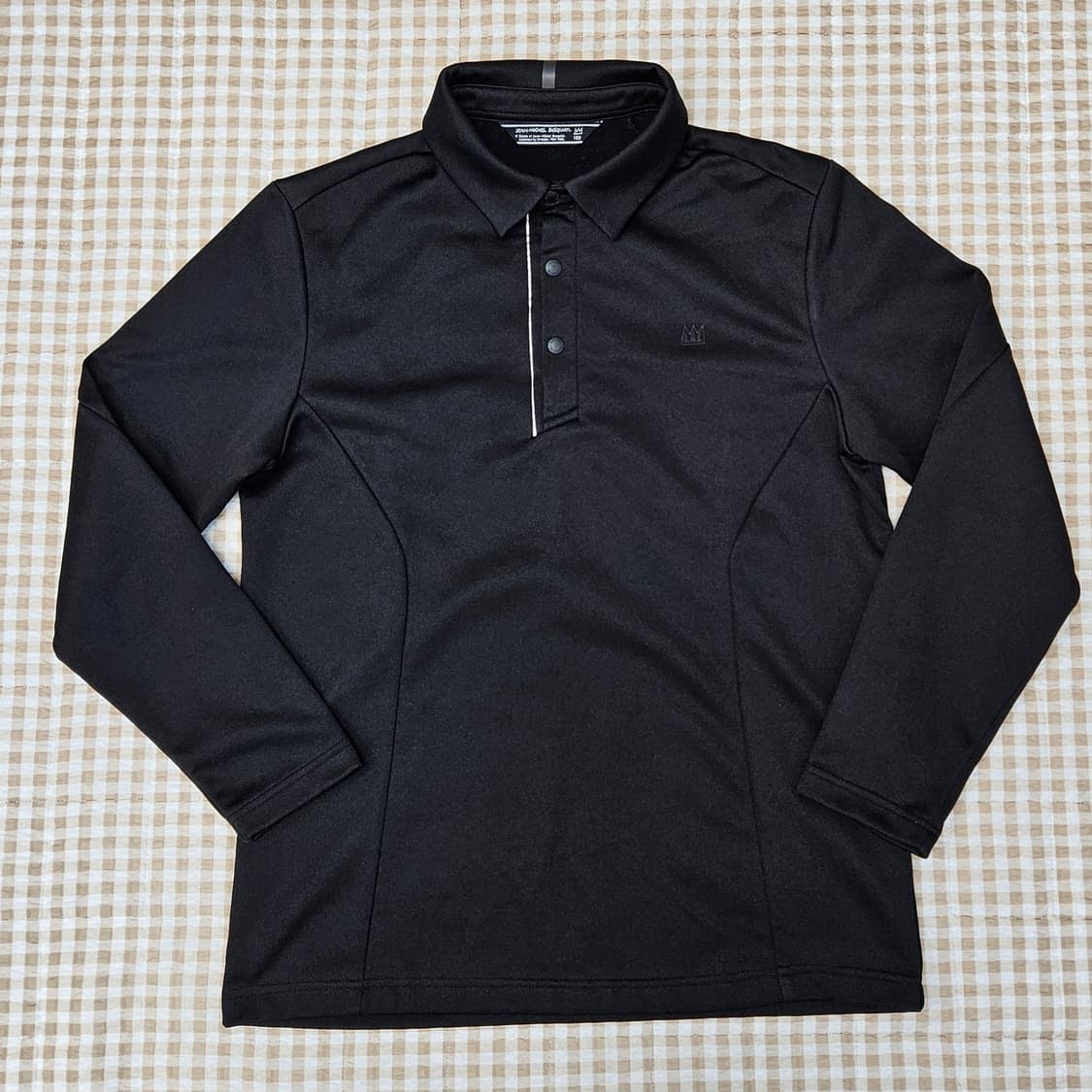 장미쉘바스키아 기모 긴팔 카라티 남자100 상품이미지1