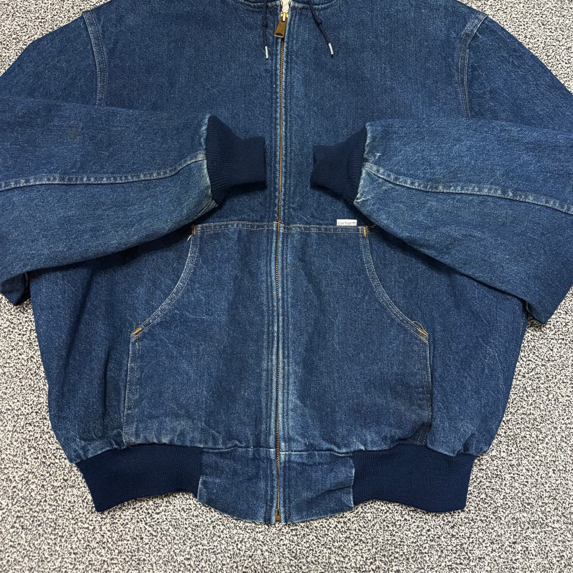 80s 빈티지 칼하트 데님 액티브 자켓 상품이미지8
