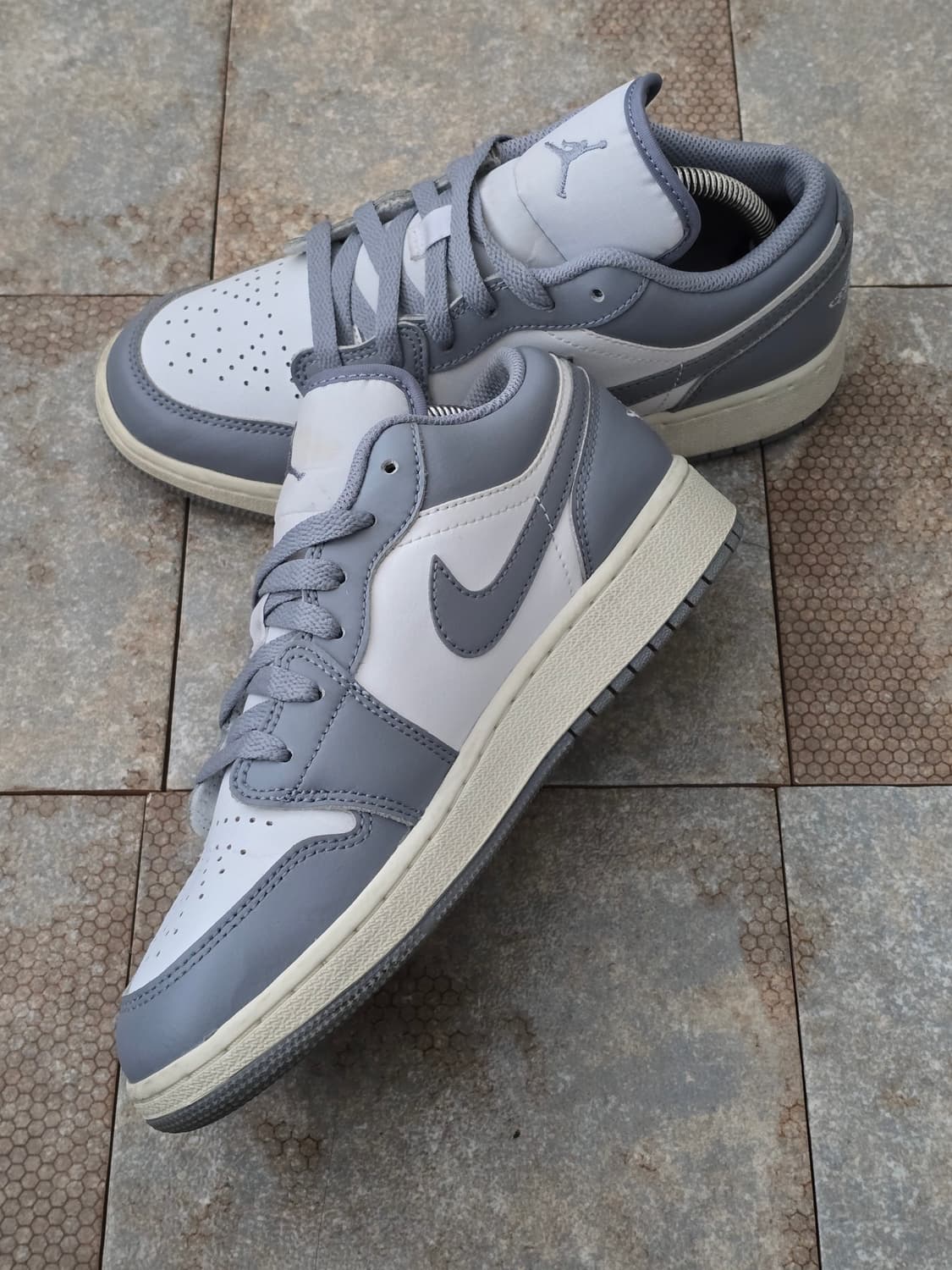 (240)나이키 조던 1 로우 스텔스 앤 화이트 상품이미지7