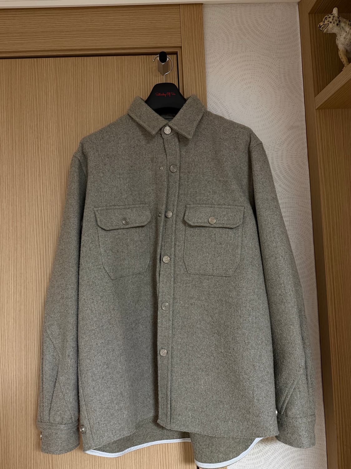 Stu 22fw 셔츠 자켓 L (새상품 컨디션) 상품이미지1