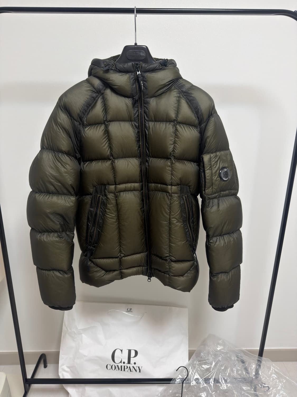 [백화점판, 48size(M-L)] CP컴퍼니 DD쉘 디디쉘 올리브 상품이미지1