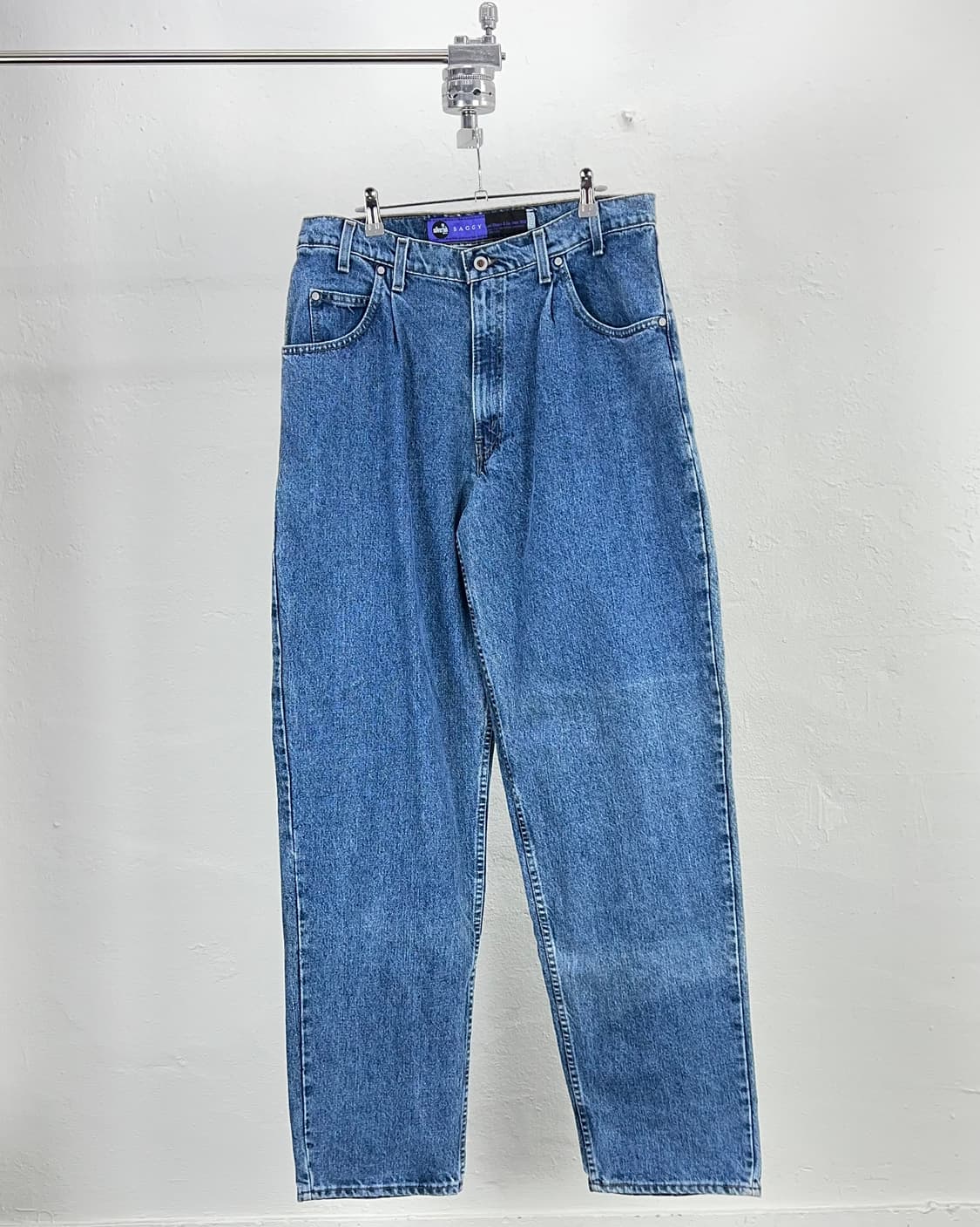 90s 리바이스 실버탭 배기핏 연청 데님 팬츠 상품이미지1