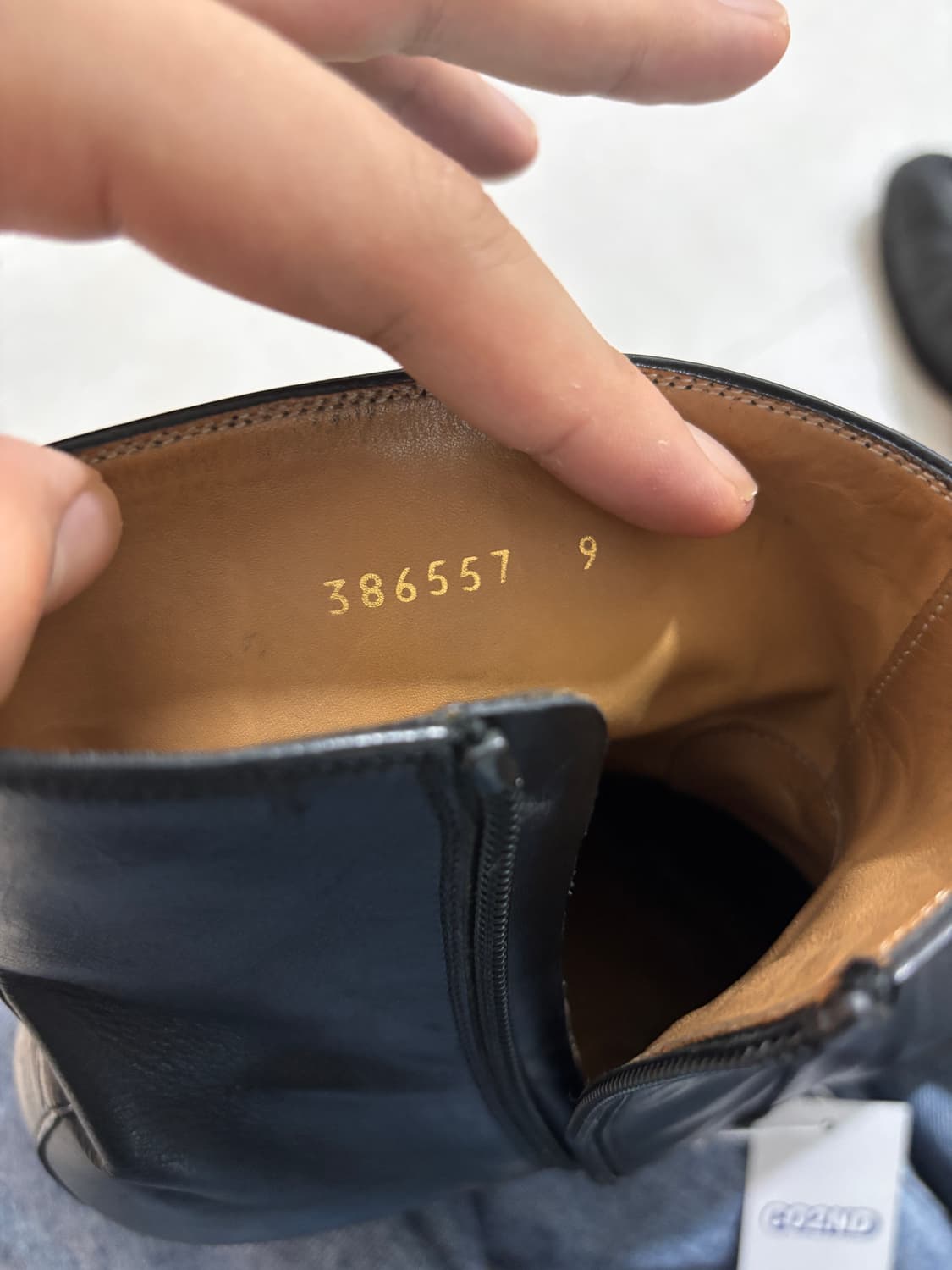 빈티지 럭셔리 │ GUCCI 웨스턴 집업 첼시부츠 UK9 (단종) 상품이미지10