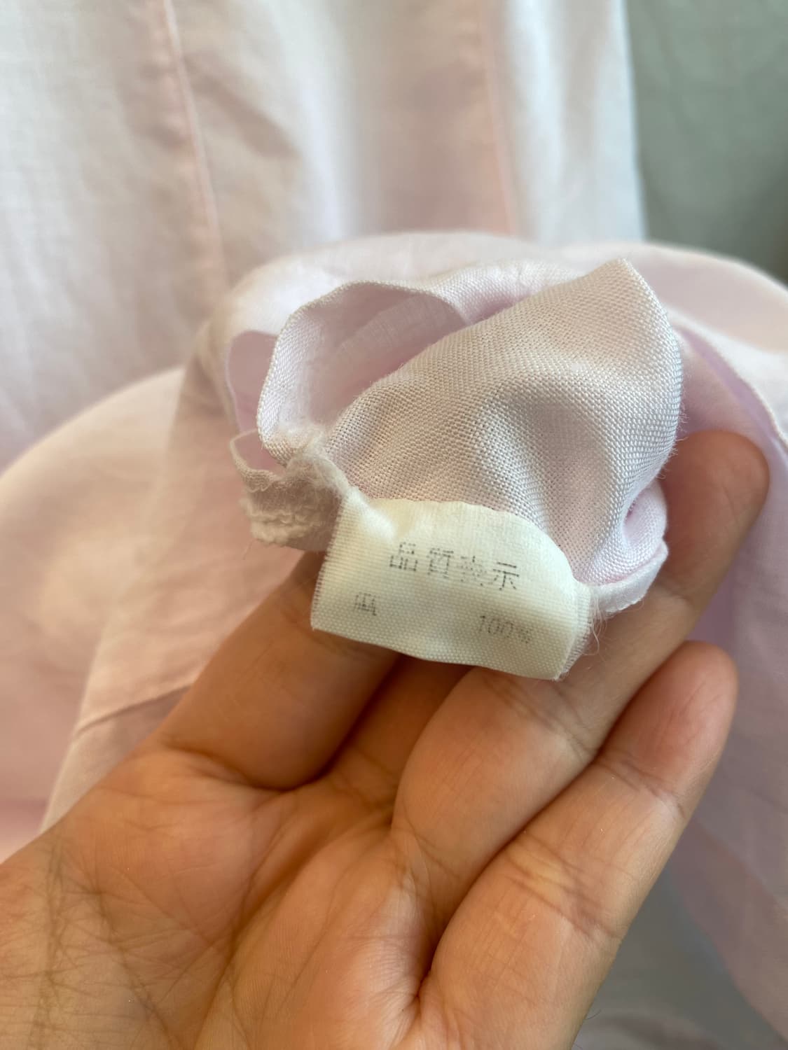 EIFFEL 핑크 린넨 반팔셔츠(L-XL) 상품이미지9