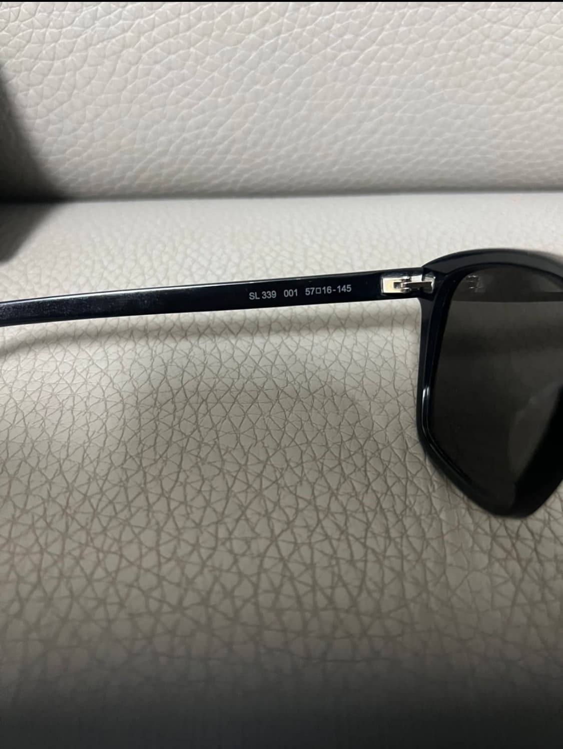 정품 생로랑 SL 339 001 블랙 선글라스 상품이미지3