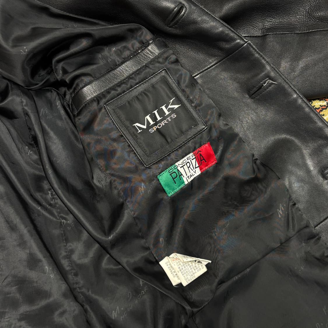 [착용샷] MIK 리얼 레더 램스킨 가죽 블레이저 105 상품이미지5