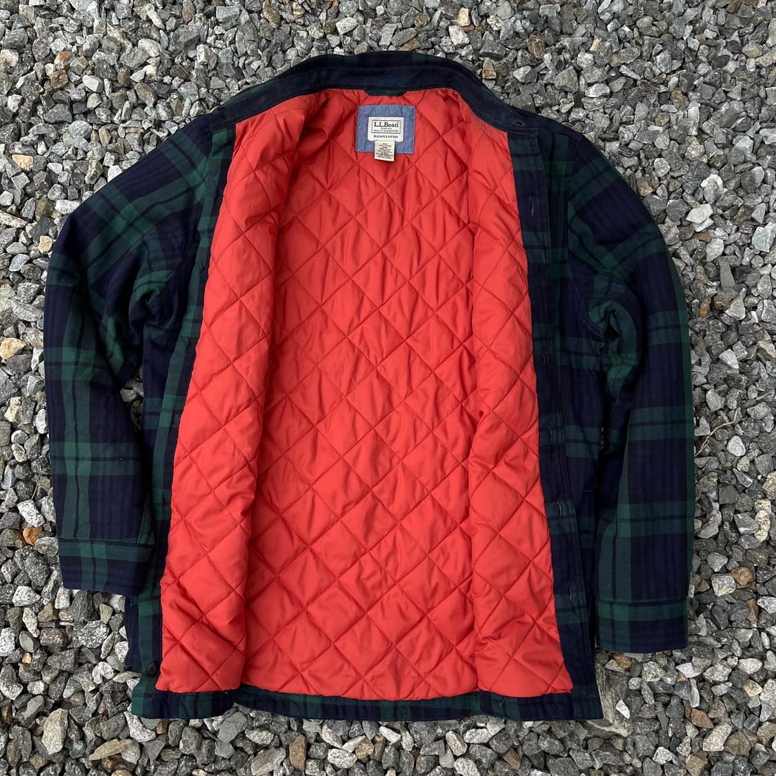 L.L.Bean 체크 퀼팅자켓(실측확인) 상품이미지2
