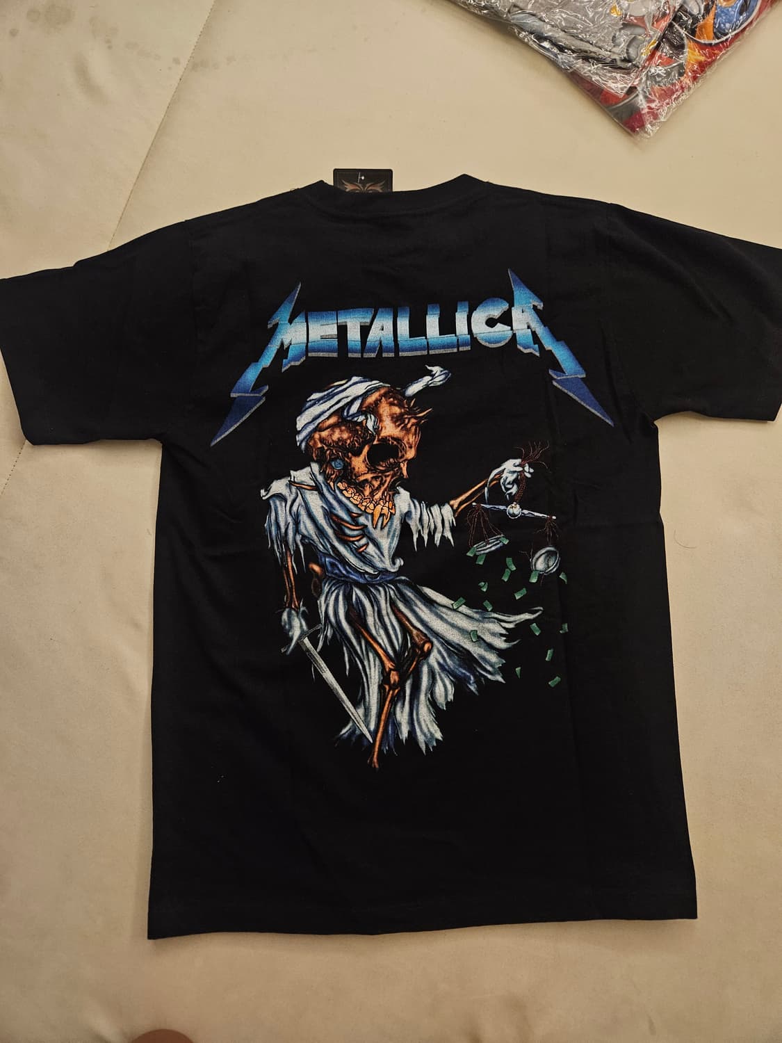 (새상품) 락 티 메탈리카 acdc 반팔 상품이미지4