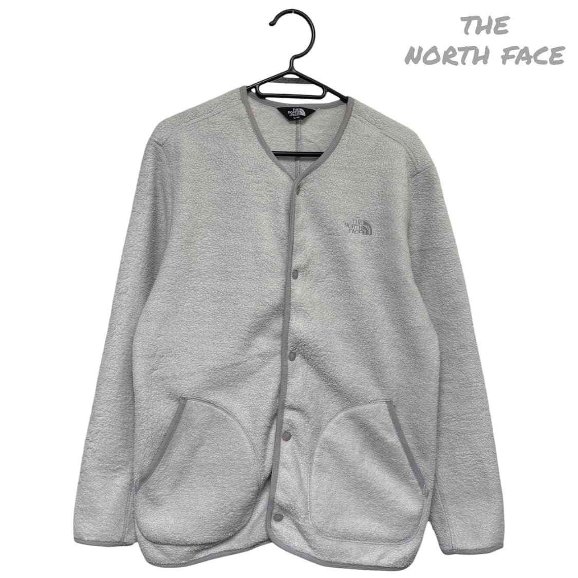 3780 노스페이스 그레이 플리스 후리스 자켓 상품이미지1
