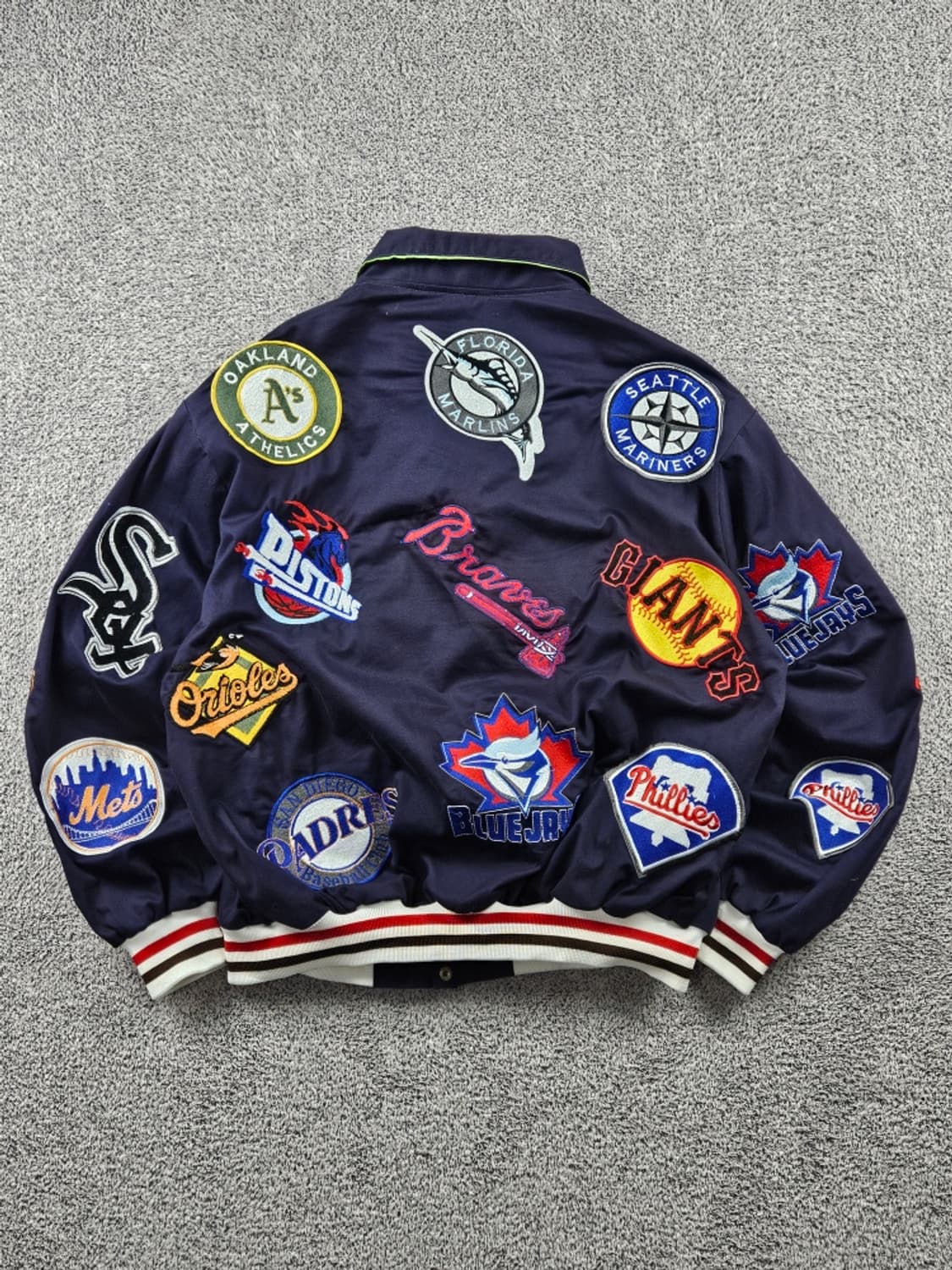 JH 리메이크 MLB 올팀 패치 로고 자켓 ( 2XL ) / 11199  상품이미지5