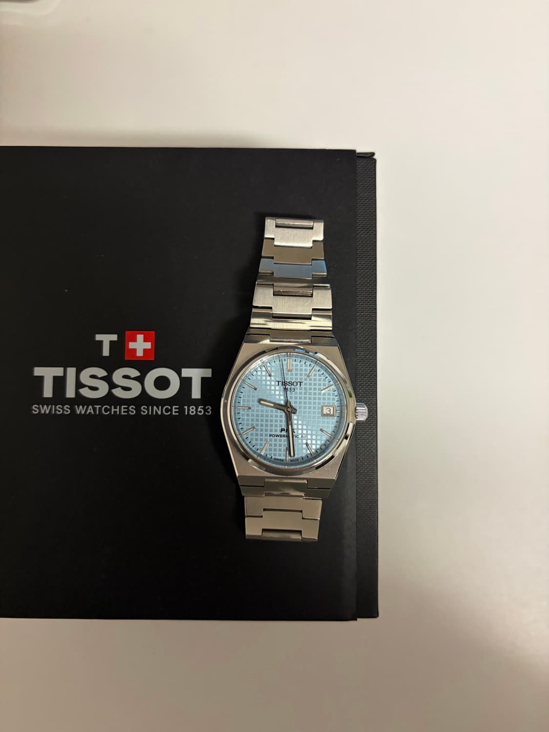 티쏘 prx35 파워매틱80 아이스블루 상품이미지2