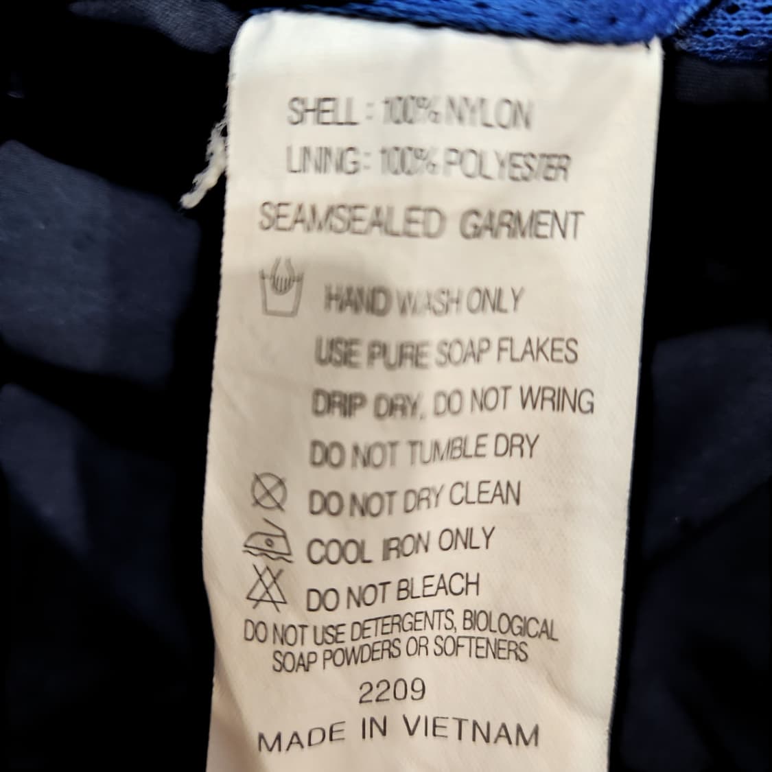 RIDERUN 모토 프린팅 바람막이 자켓 상품이미지4