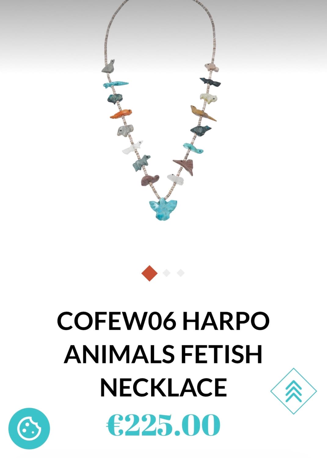 아르포파리 harpo paris 터키석 목걸이 상품이미지1
