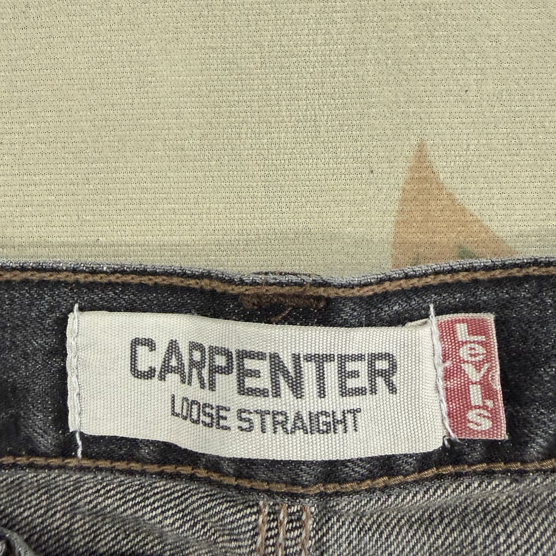 (31)00s 리바이스 Levis 카펜터 흑청 데님반바지 상품이미지4
