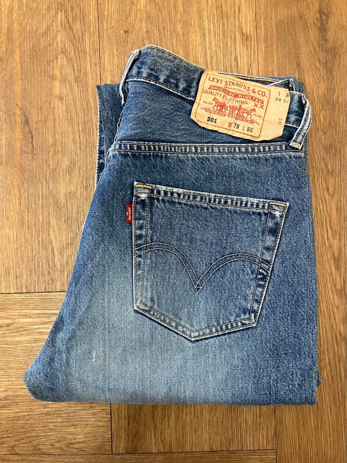 N86 리바이스 501 데님팬츠 청바지 상품이미지1