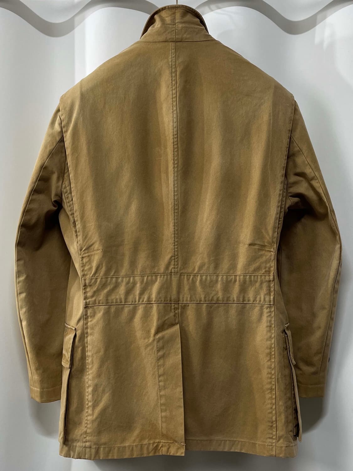 폴로 랄프로렌 탄베이지 친스트랩 페이드 덕캔버스 카코트 헌팅자켓 상품이미지2