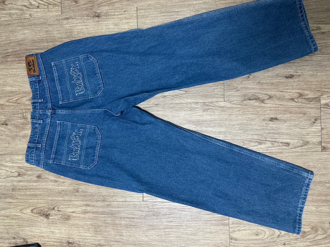 버터굿즈 데님팬츠 상태매우굿 상품이미지1