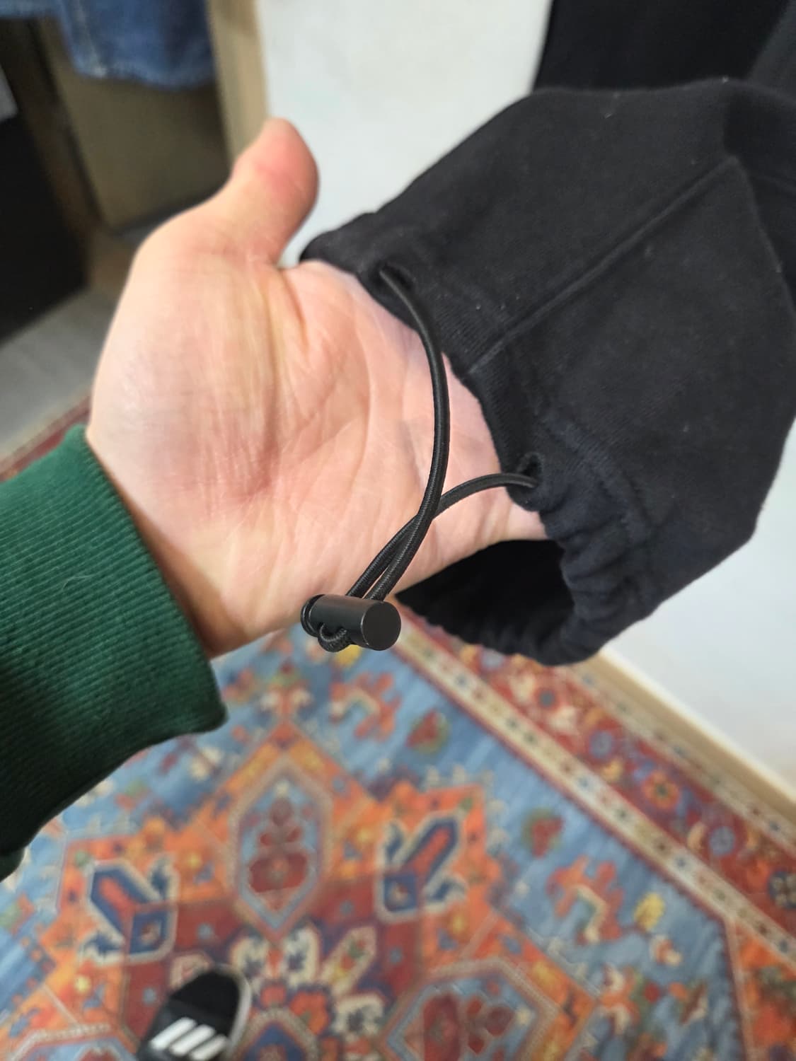 배드블러드 플래그 로고 스웻팬츠 xs 상품이미지6