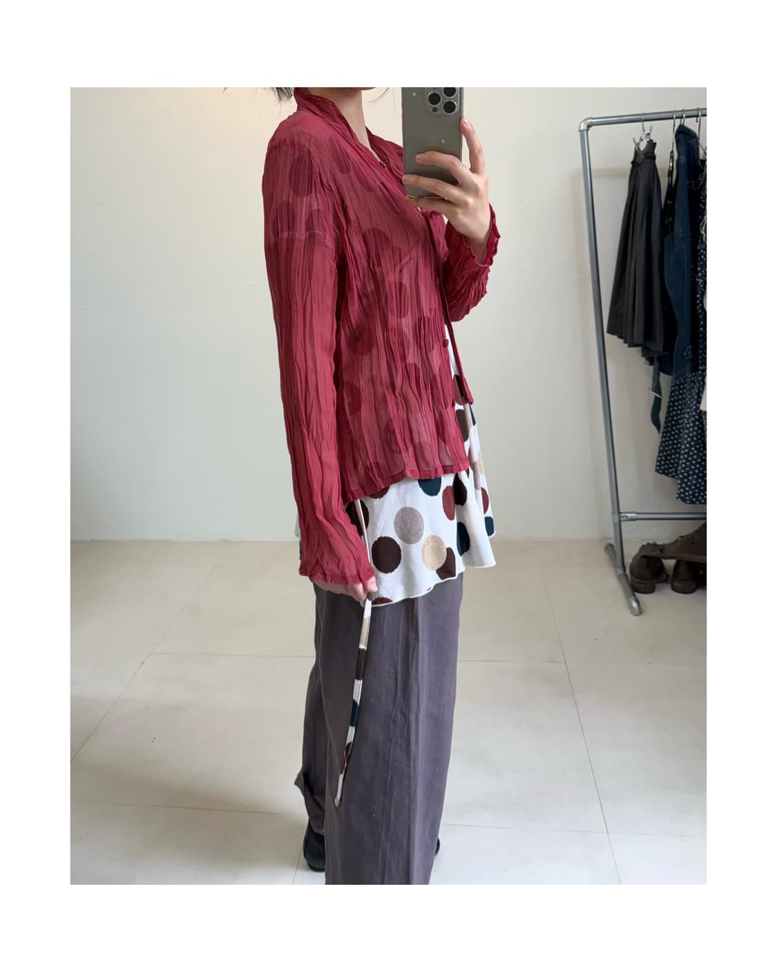 빈티지 블라우스 상품이미지2