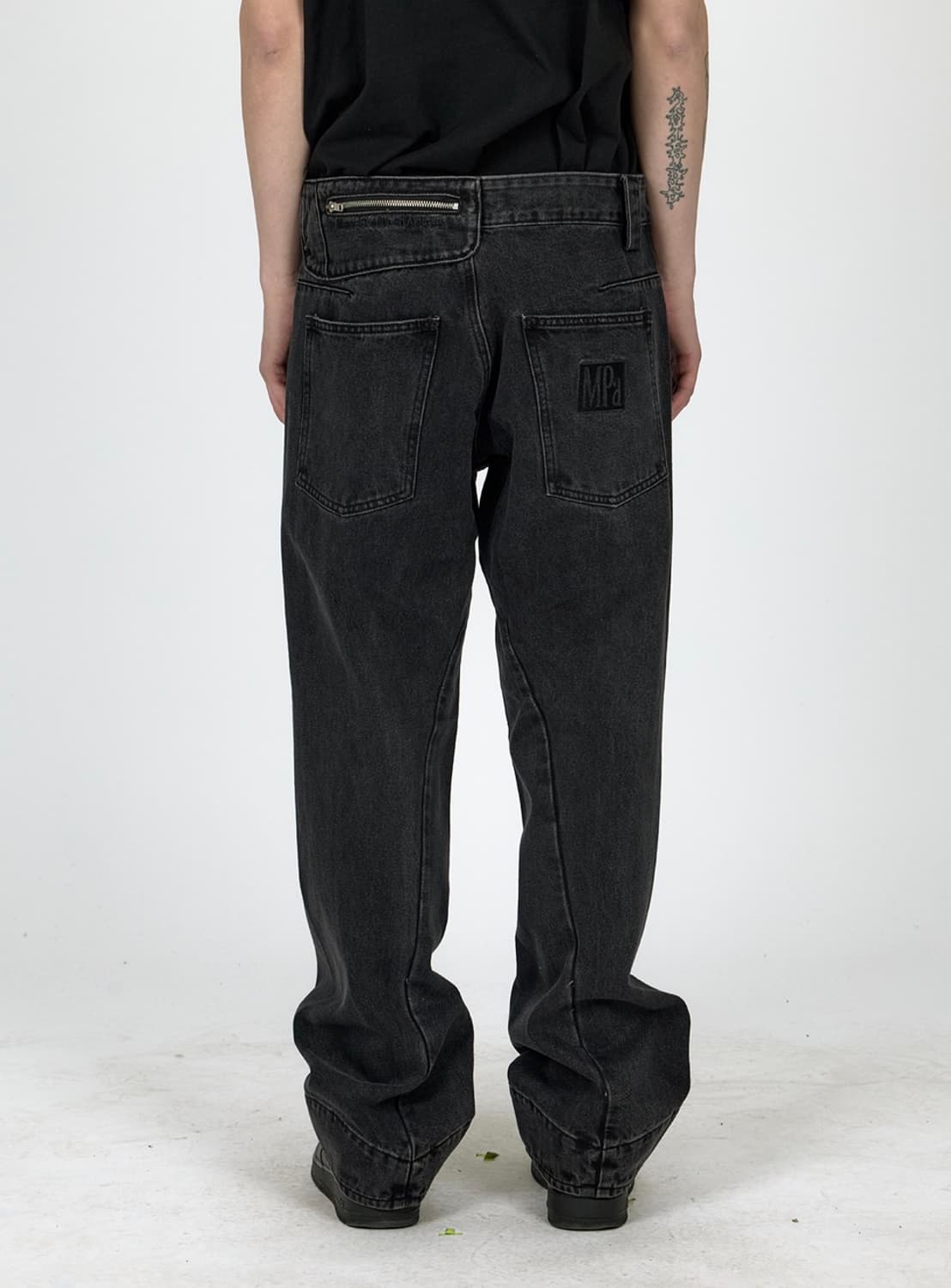 MPa DRIFT DENIM PANTS (Black) 상품이미지3