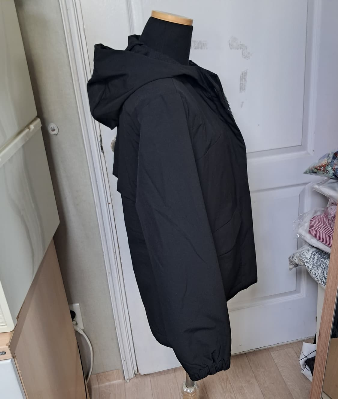 (거의새제품)DKNY 골프 여성점퍼 자켓 후드집업 M 상품이미지4