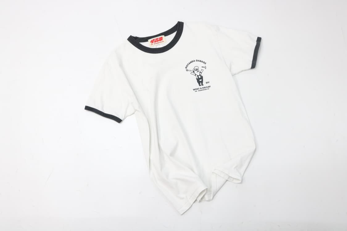 Gotanda Garage 고탄다 가라지 빈티지 그래픽 링거 티셔츠 M 상품이미지2