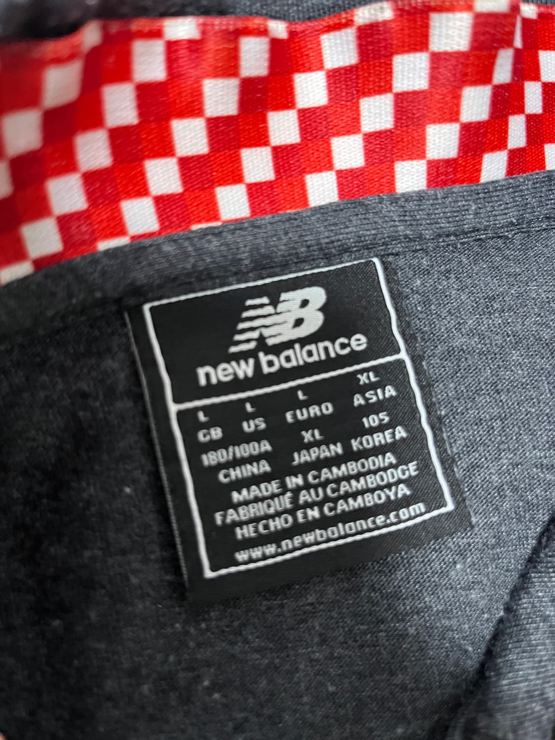 리버풀 125주년 뉴발란스 반팔티셔츠 상품이미지2