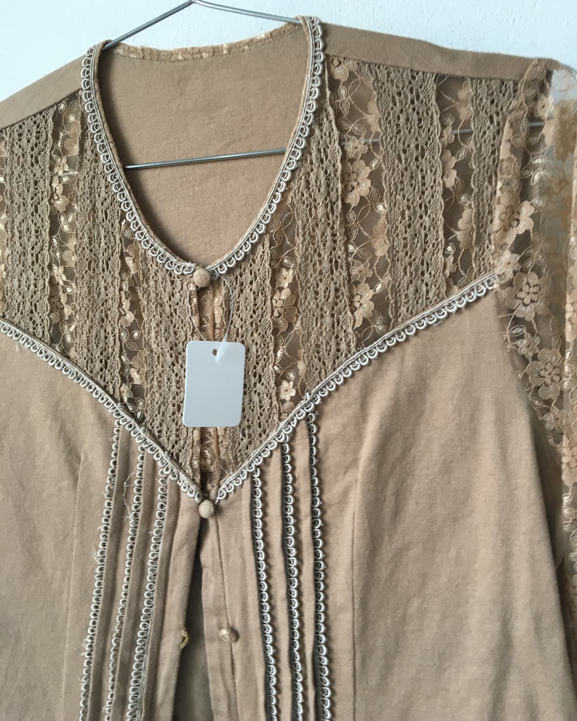 Lace trimming blouse 상품이미지4