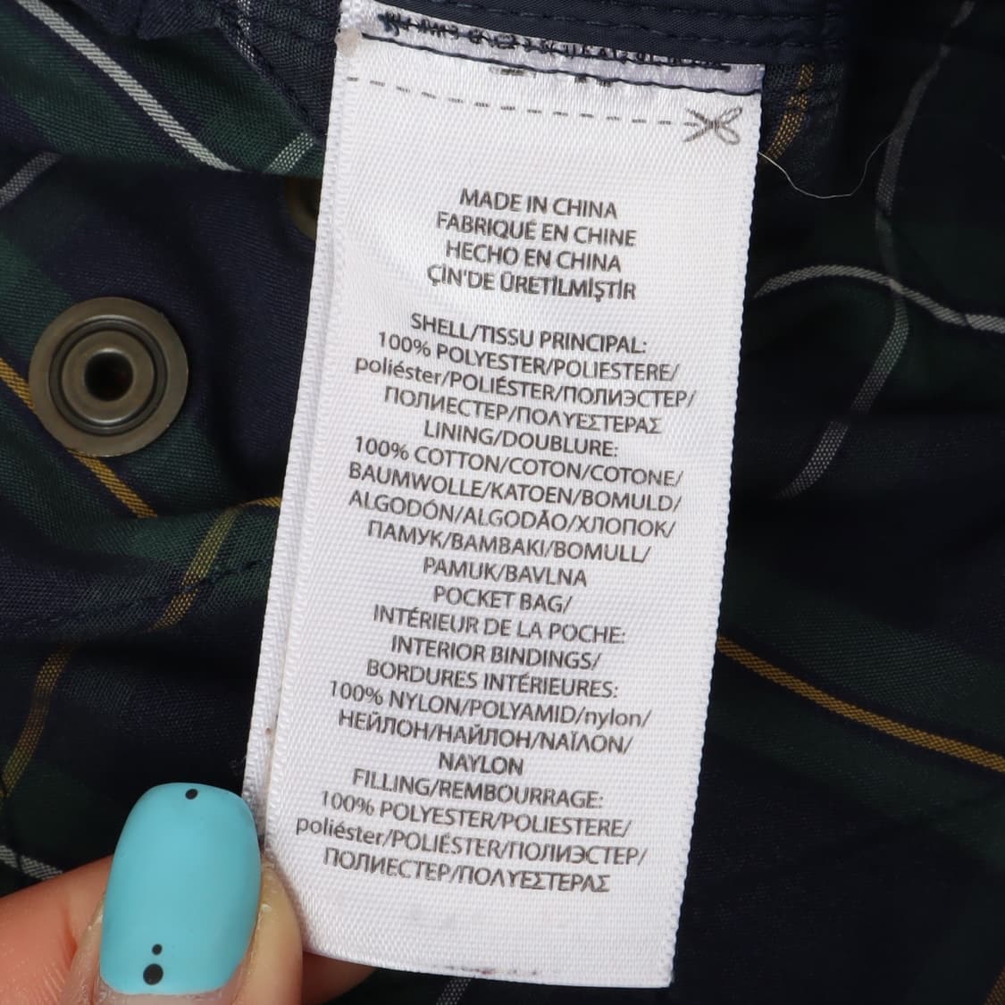 폴로 랄프로렌 네이비 코듀로이 퀄팅 베스트 상품이미지9