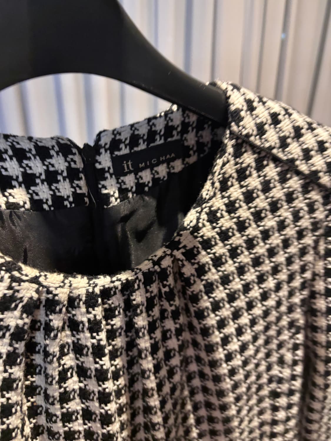 잇미샤 하운드 체크 원피스 상품이미지4