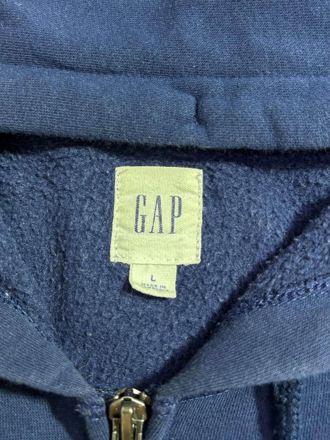 GAP 갭 UK 빅로고 오버핏 후드집업  상품이미지6