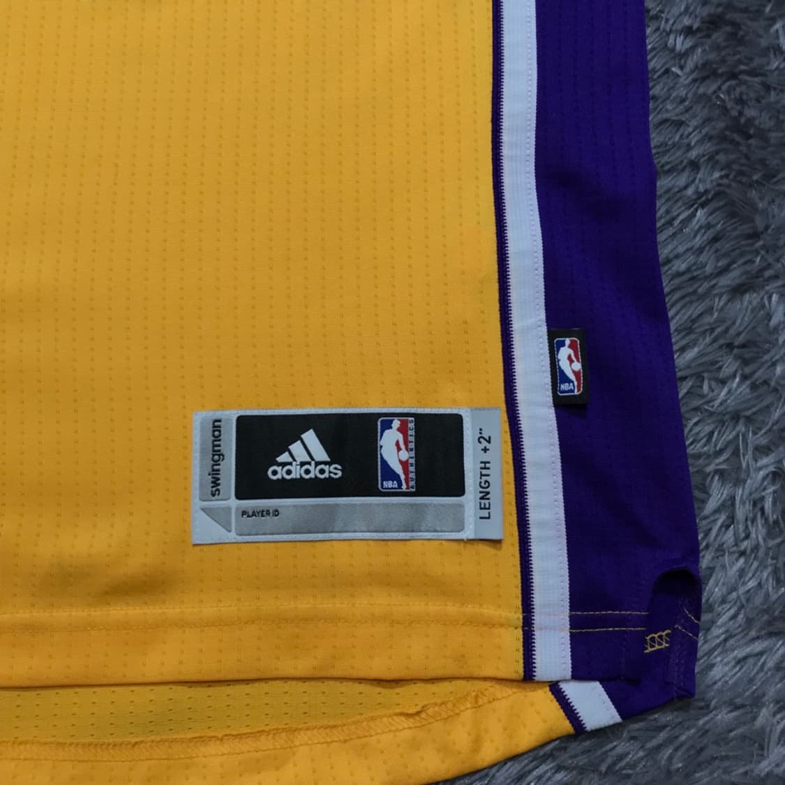 [[L, 공용] LA 레이커스 NBA 코비브라이언트 스윙맨져지@222 상품이미지4