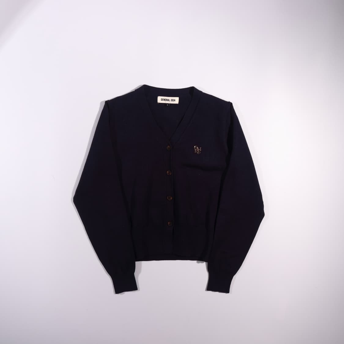 general IDEA 참 로고 가디건 B502 상품이미지1