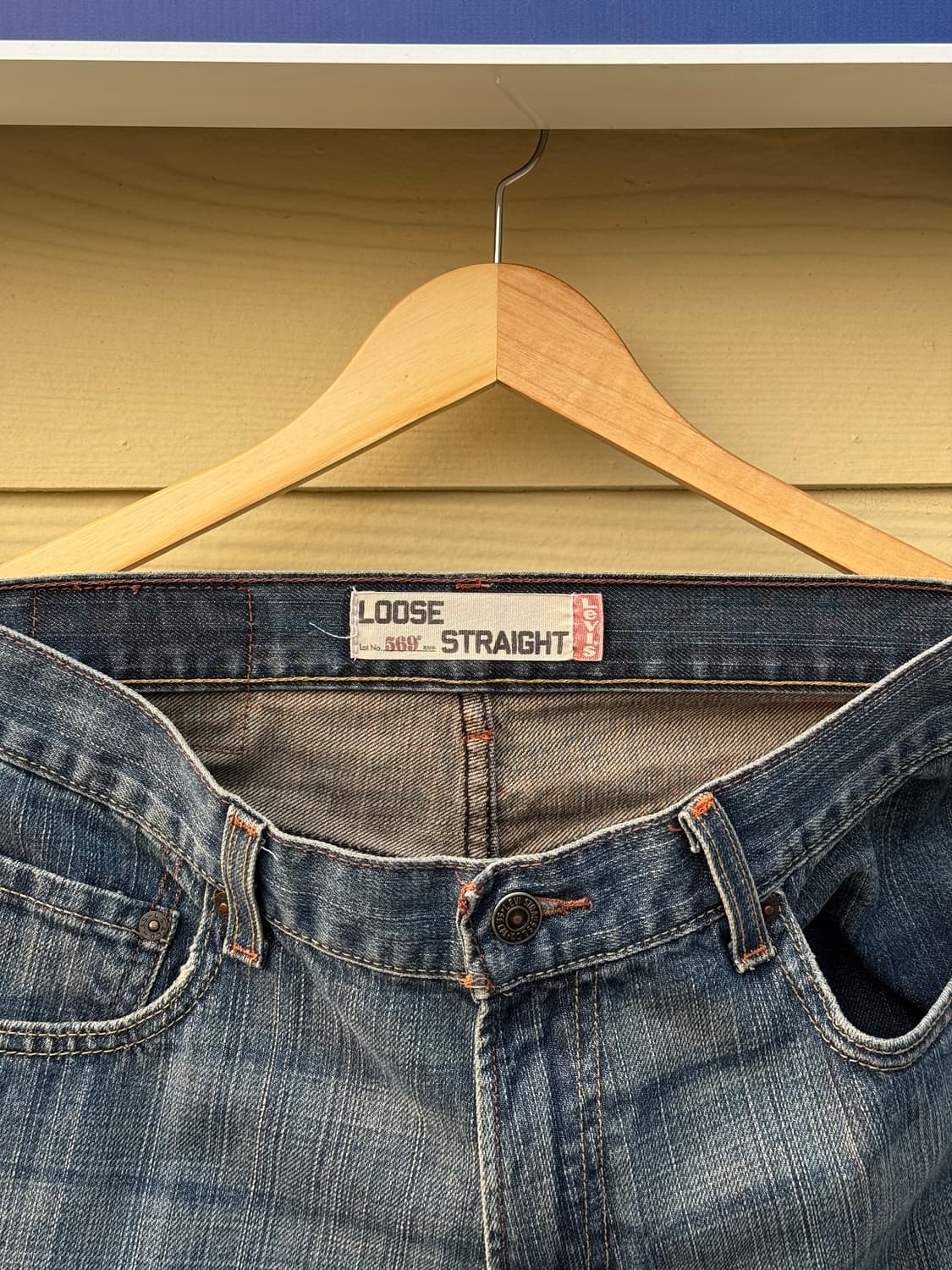 00s 리바이스 569 루즈 스트레이트 데님 팬츠 상품이미지2