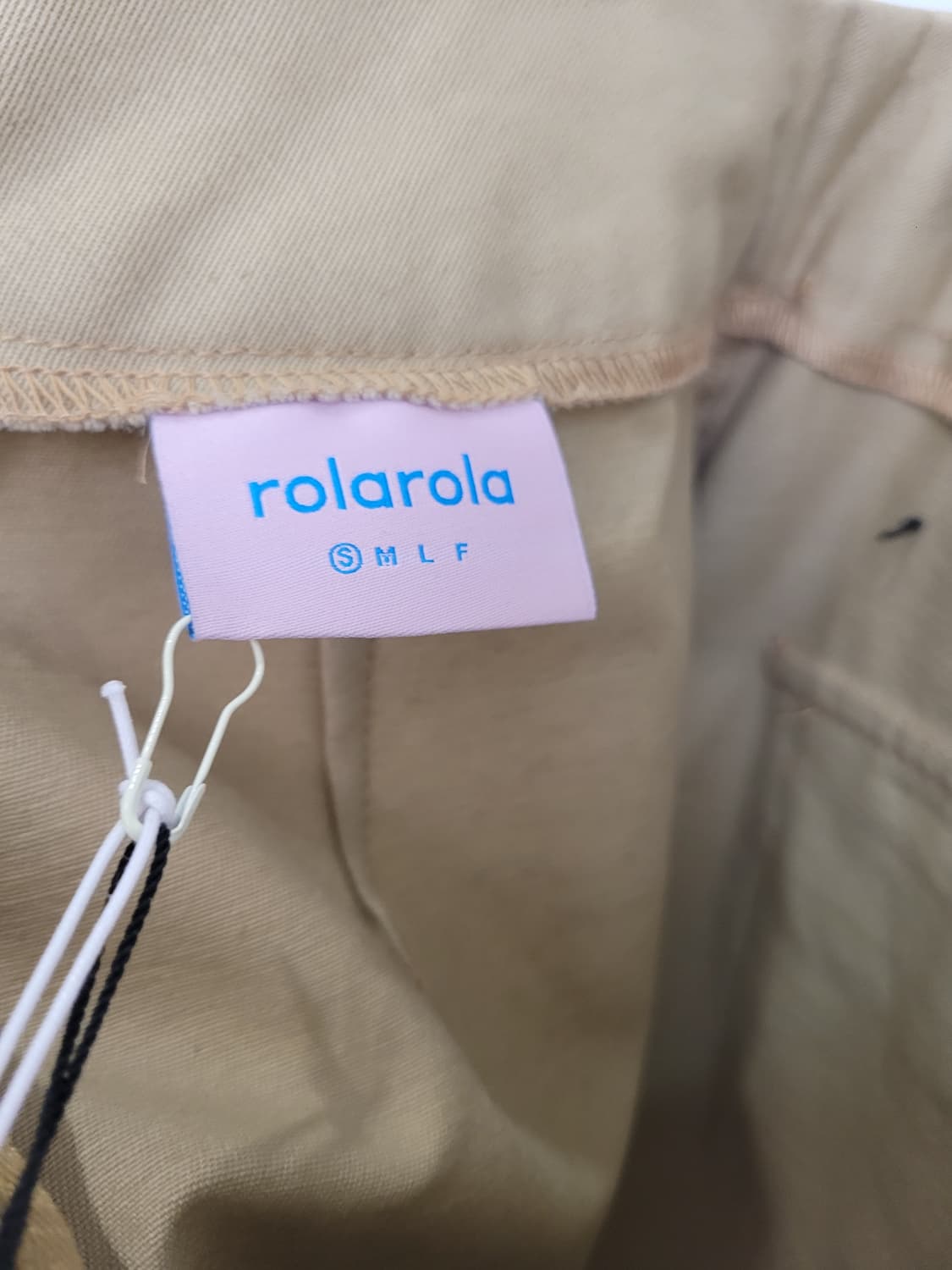 로라로라 리본 테이프 언발 미니 스커트 S사이즈 택달린새제품 상품이미지7