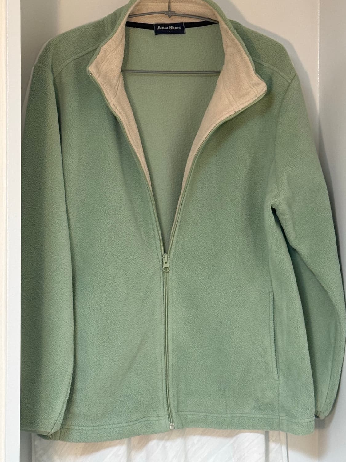 Aqua blues 후리스 플리스 집업 상품이미지1