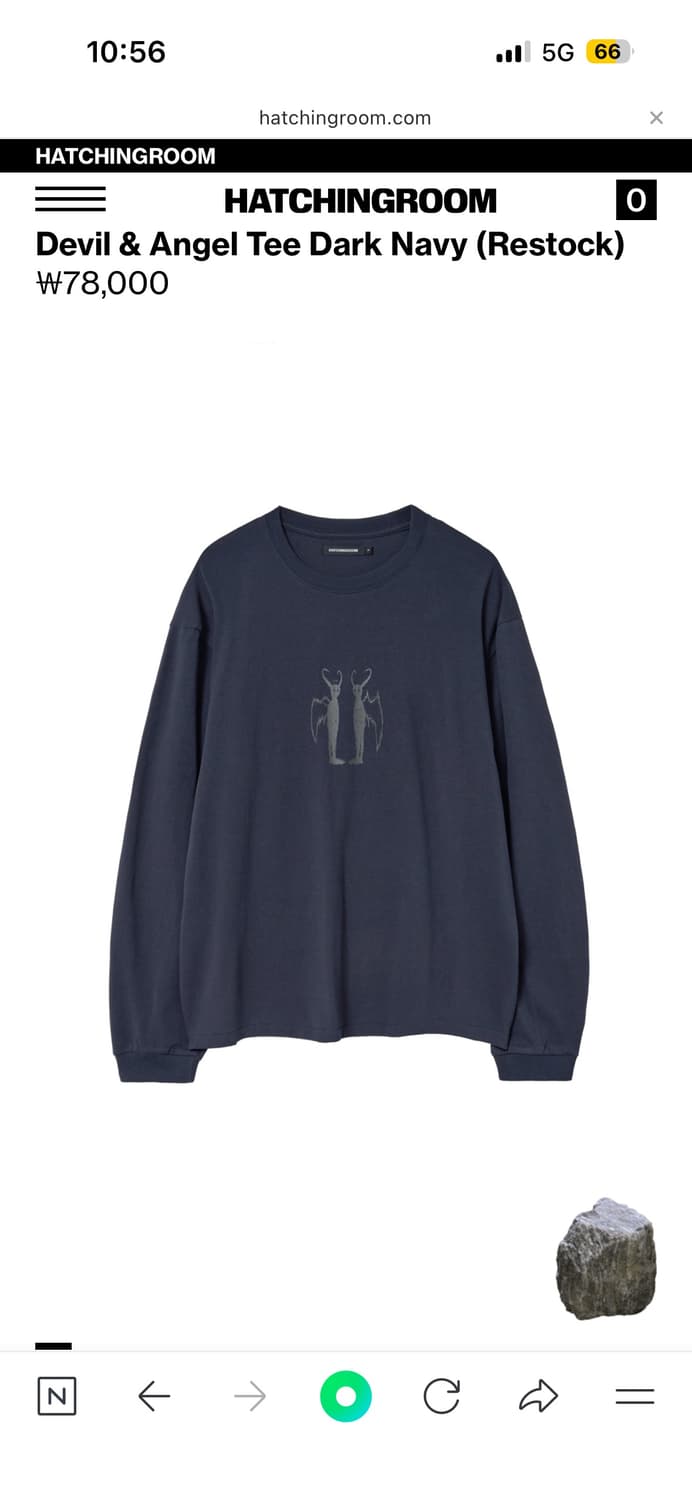 해칭룸 데빌 엔젤 롱슬리브 상품이미지1