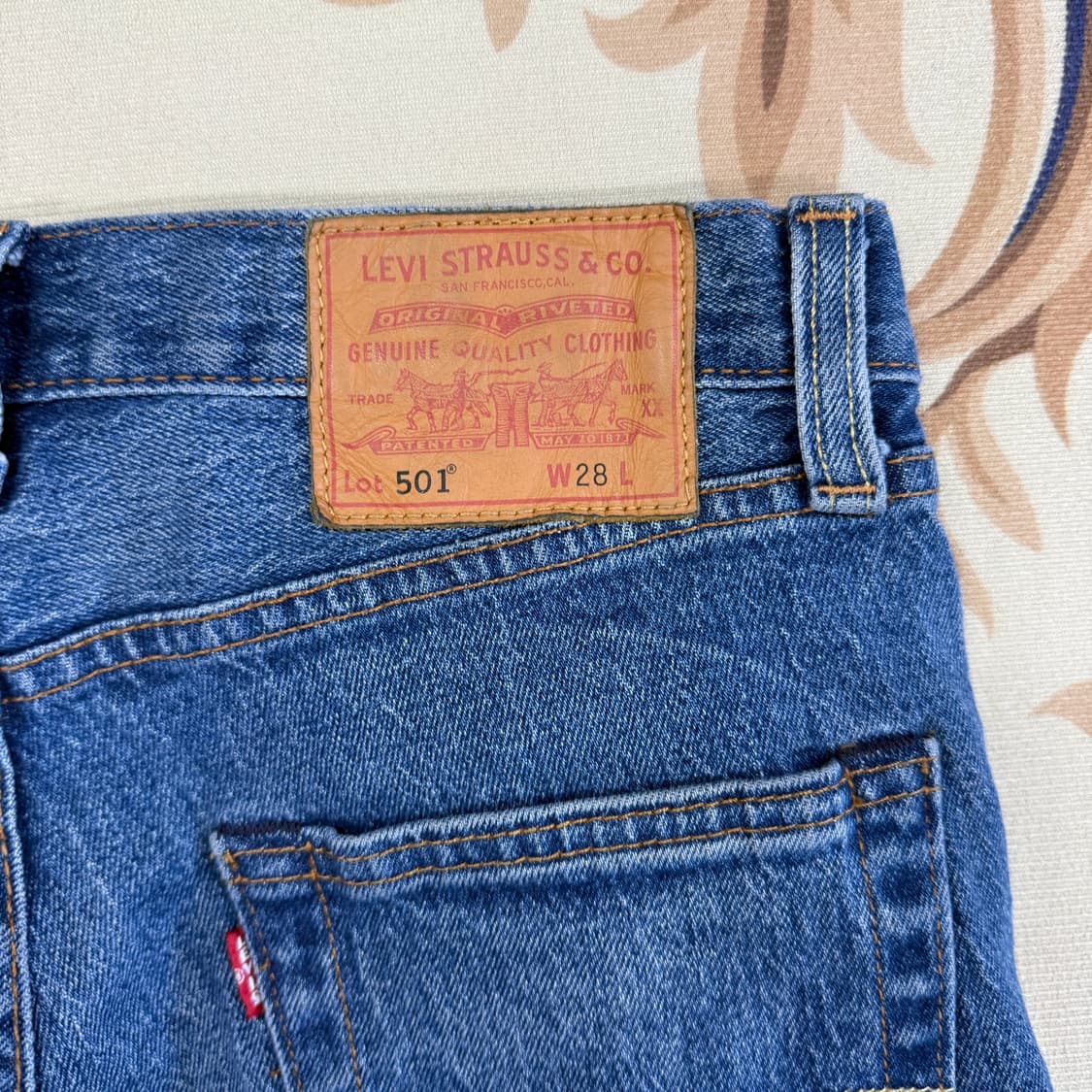 (28)리바이스 Levis 501 데님 반바지 상품이미지2