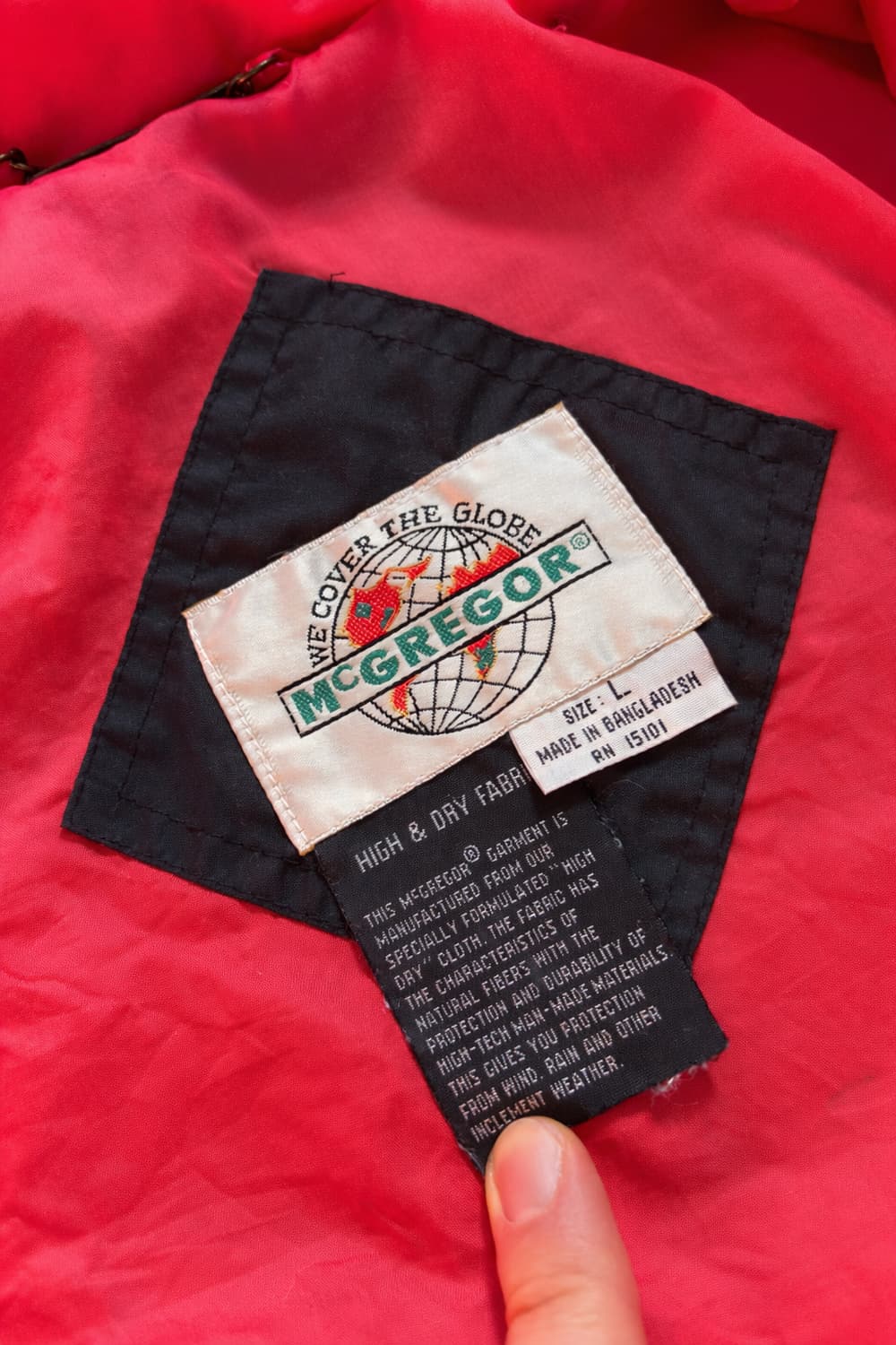 90's 맥그리거 Anti Breeze 자켓 ~105 상품이미지8