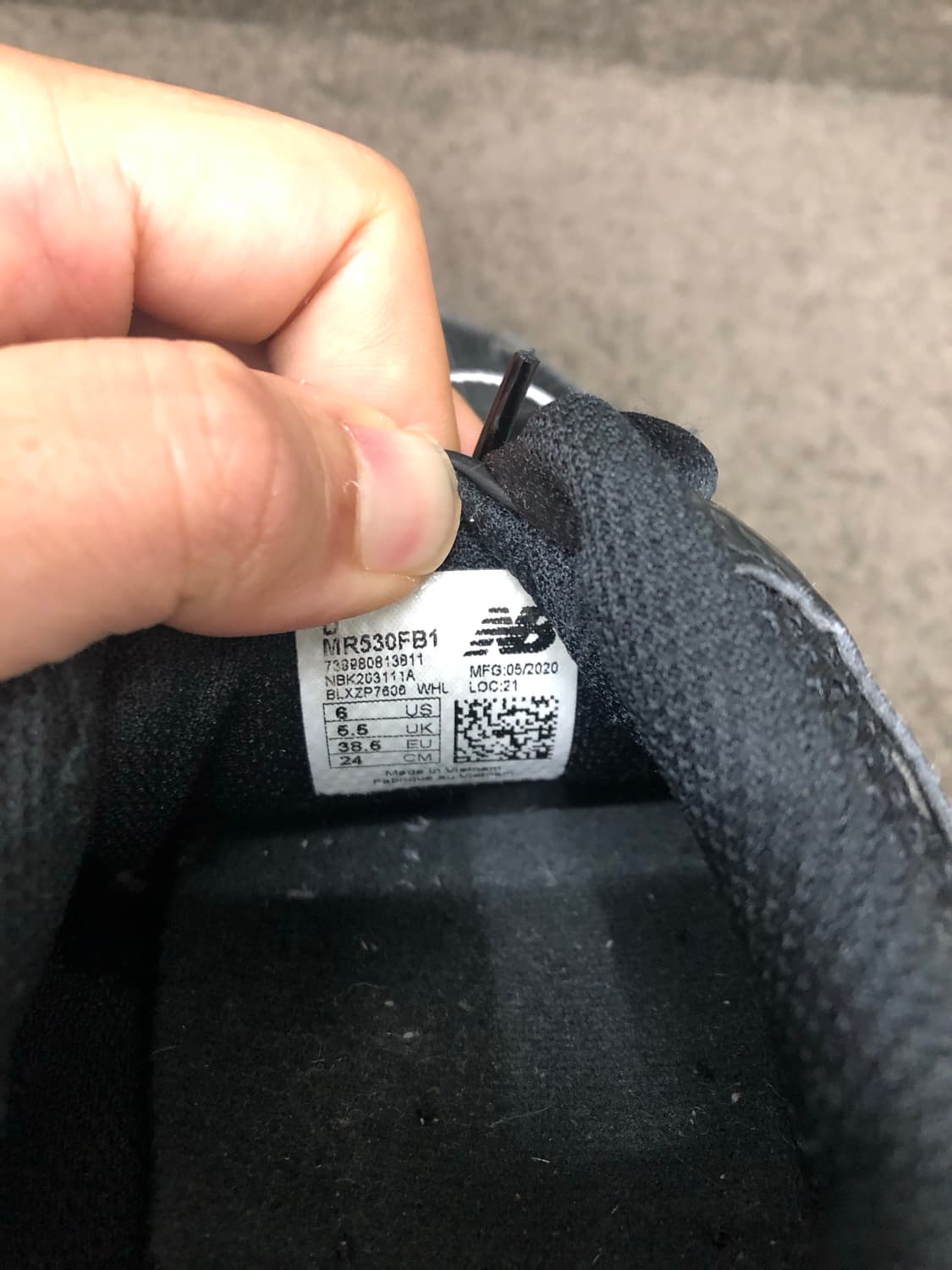 뉴발란스 530 블랙 상품이미지7